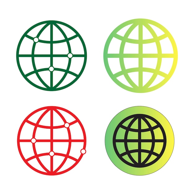 website vector icon design