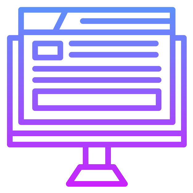Website vector icon illustration of Cyber Security iconset