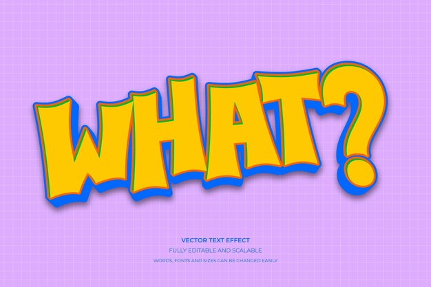 What editable text style effect
