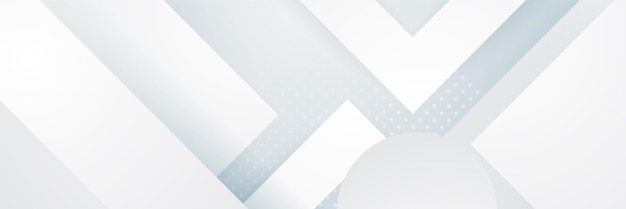 White abstract banner Modern elegant white gray banner with creative design and shiny lines Minimal vector stripes design Simple texture graphic element Vector abstract pattern background template