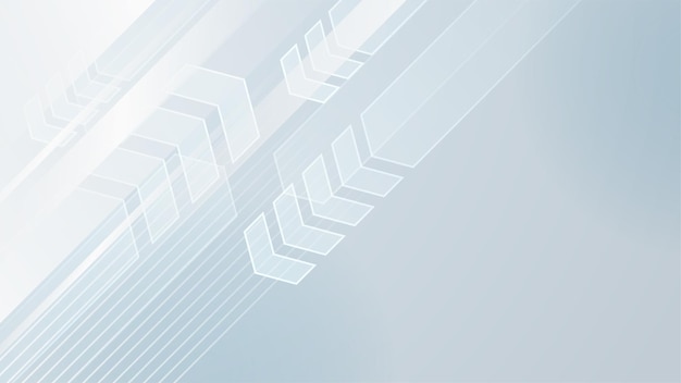 white abstract modern background design abstract white arrow geometric shape with futuristic technology concept banner background