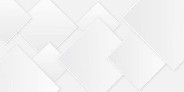 white and gray transparent square abstract background design modern abstract background design