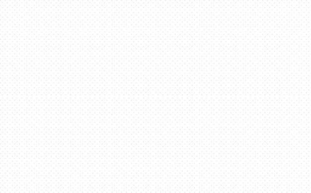 White background with a repeating pattern of small light gray dots