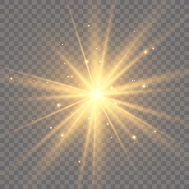 white beautiful light explodes with a transparent explosion. 