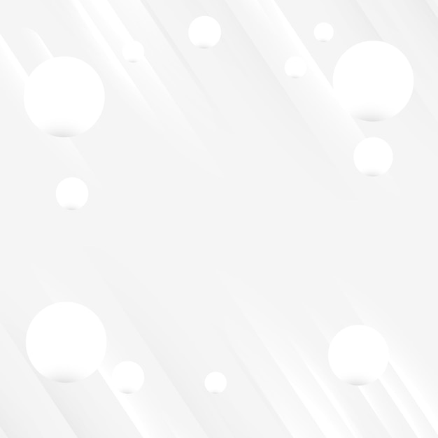 White circles on a gray background