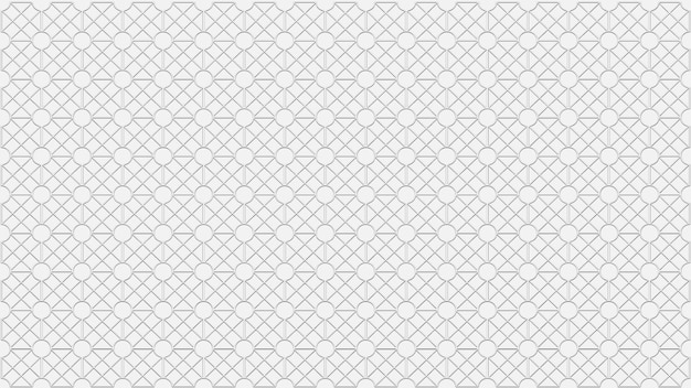 White elements pattern geometric vector background graphics design Premium Vector
