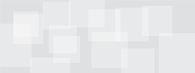 White Geometric minimal banner design Minimal square futuristic concept background
