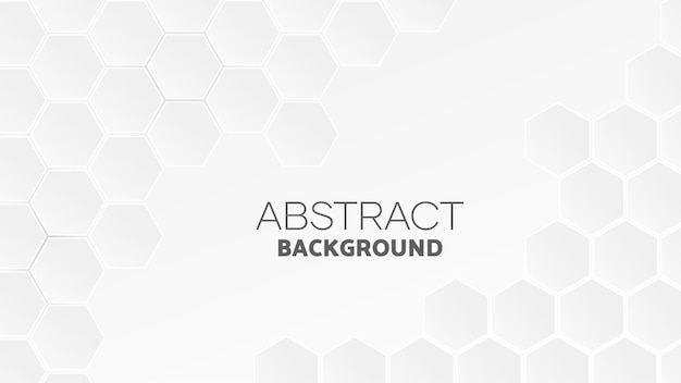 white hexagon abstract geometric texture of randomly extruded hexagons backgrounds