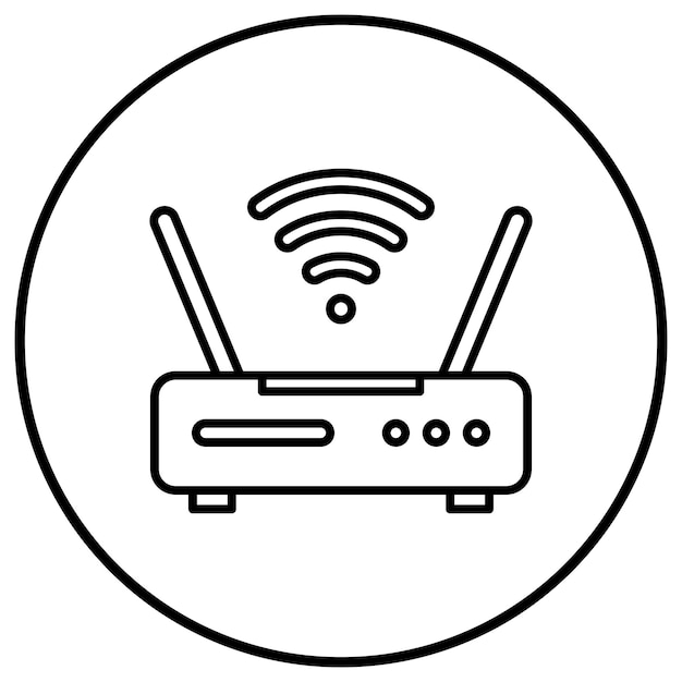 Wifi Connection vector icon Can be used for Hotel Management iconset