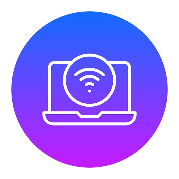 Wifi Connection Vector Illustration