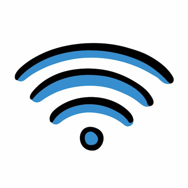 Wifi Hand Drawn Doodle Icon 20