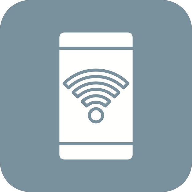 Wifi icon vector image Can be used for Communication and Media