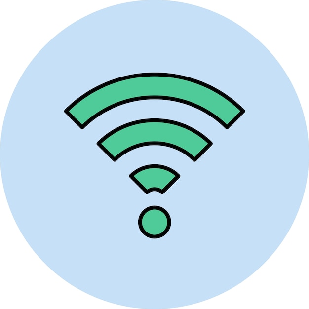 Wifi icon vector image Can be used for Hotel Services
