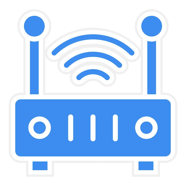 Wifi Router Icon Style