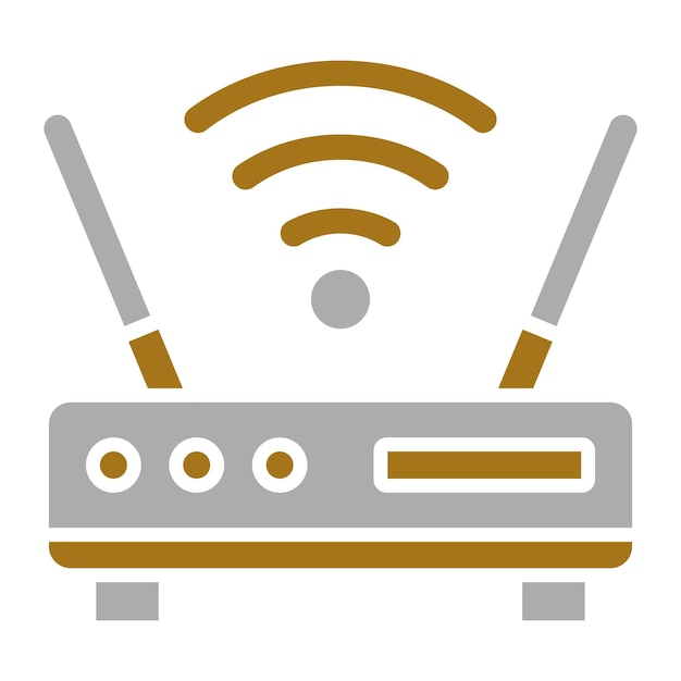Wifi Router Icon Style