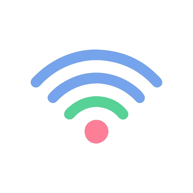 WiFi Signal Icon Technology Vector for User Interface Websites and Mobile Applications