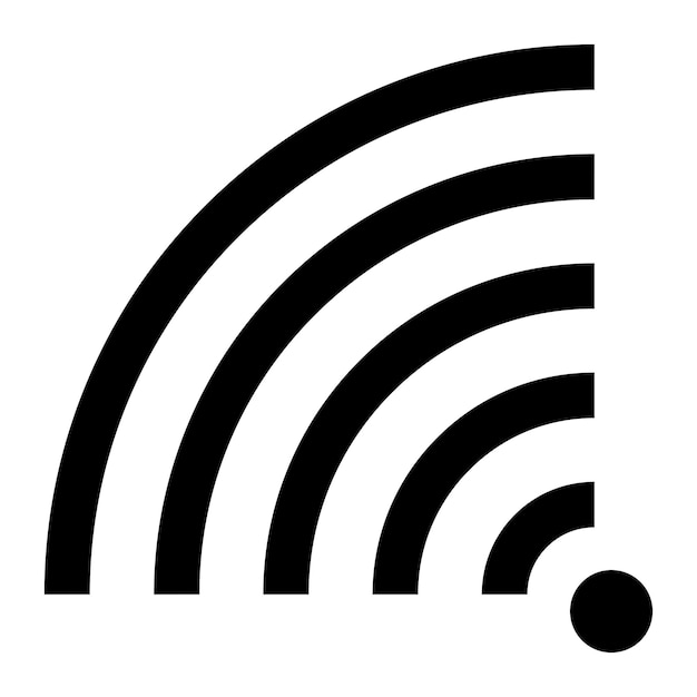 WiFi Signal icon vector image Can be used for Remote Working