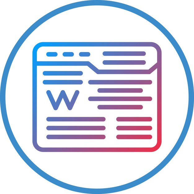 Wikipedia Icon Style