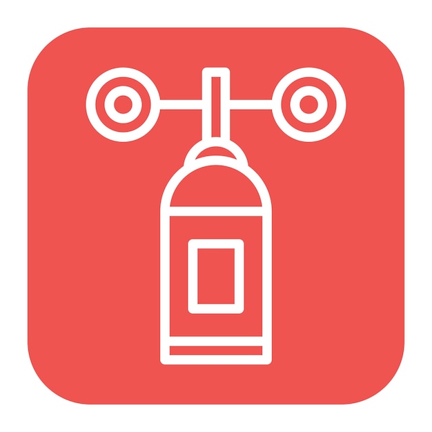 Wind Speed Sensor icon vector image Can be used for Sensors