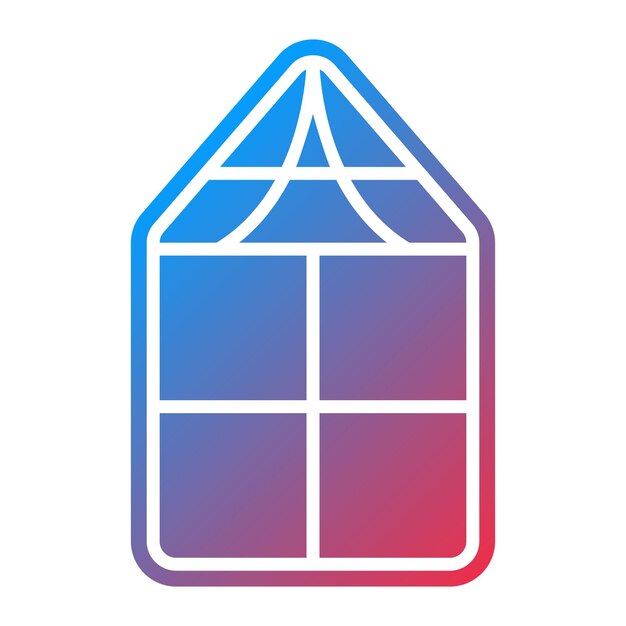 Window Frame icon vector image Can be used for Home Improvements
