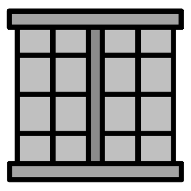 Window icon vector image Can be used for Retro