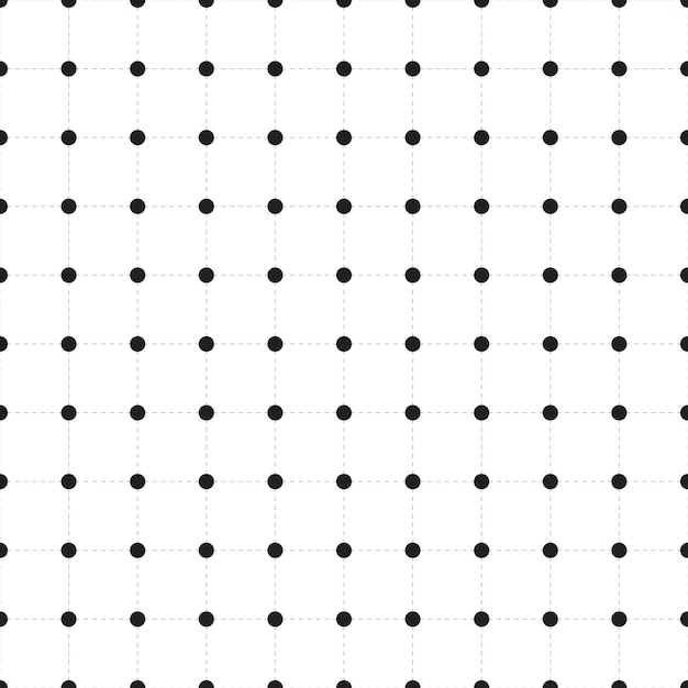 wireframe grid dots, seamless pattern, hud design element. vector illustration.