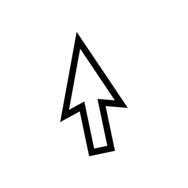 Wireless computer mouse icon vector design templates