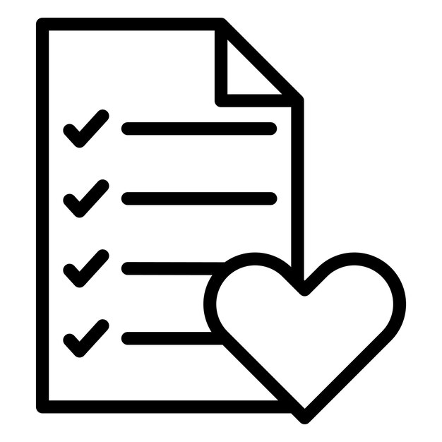 Wishlist icon vector image Can be used for Web Store