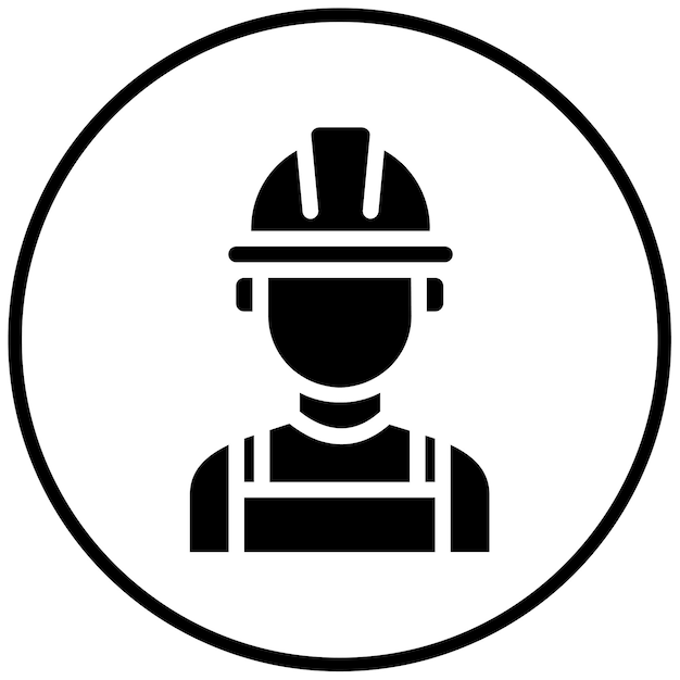 Worker Male Vector Illustration