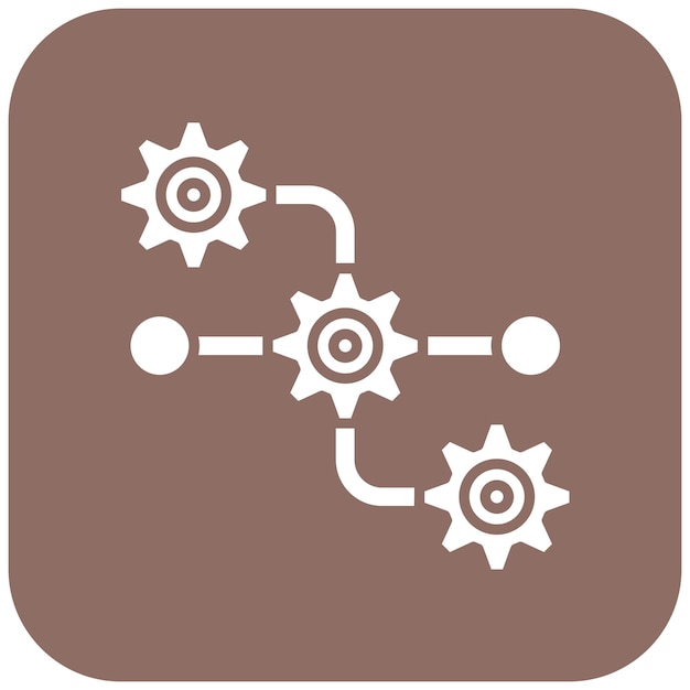 Workflow Process icon vector image Can be used for Project Management