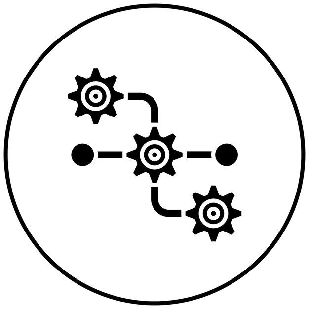 Workflow Process icon vector image Can be used for Project Management