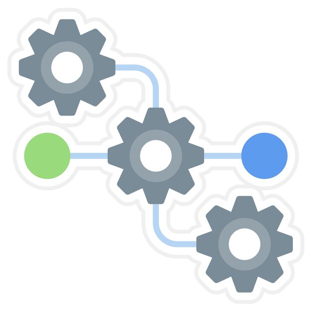 Workflow Process icon vector image Can be used for Project Management