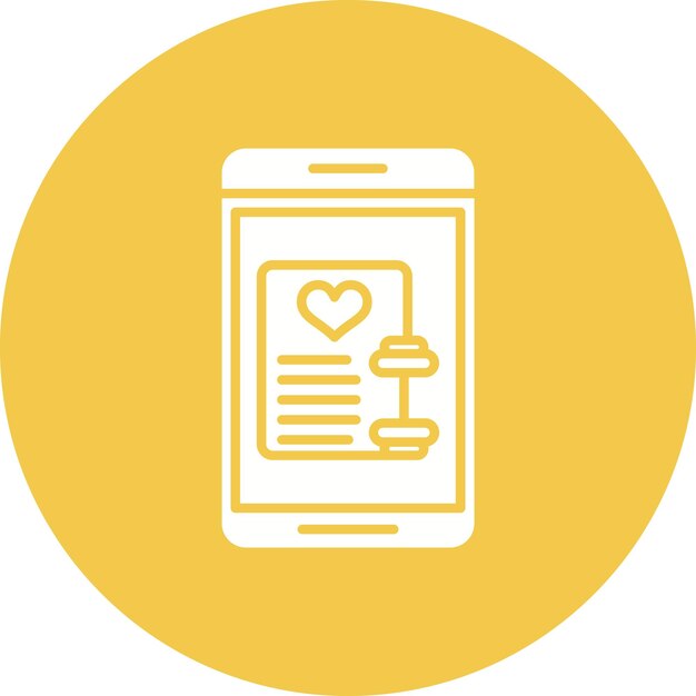 Workout Routing vector icon Can be used for Workout App iconset