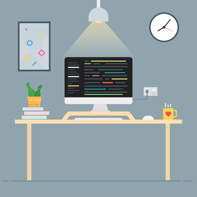 Workspace table of developer
