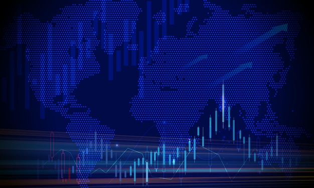 world market economic illustration