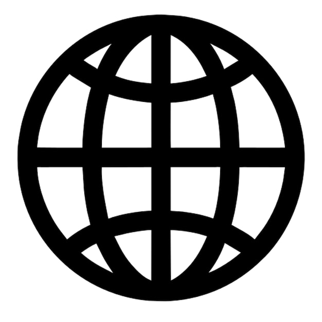 world net icon pictogram