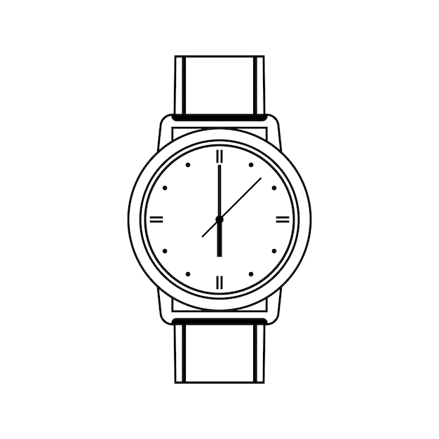Wristwatch Icon Design
