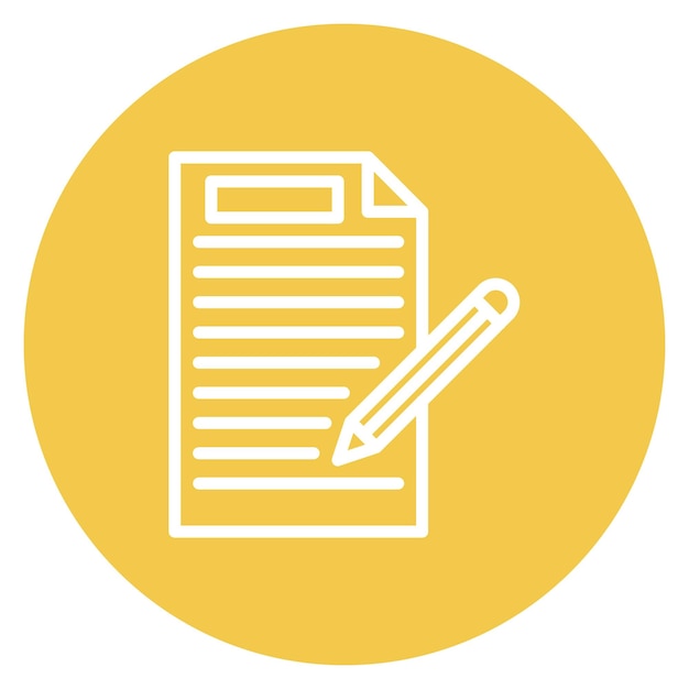write icon vector image can be used for contact us