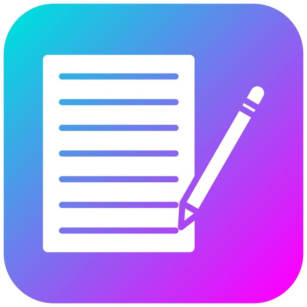 Write vector icon Can be used for Contact Us iconset