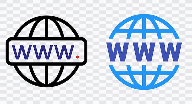 WWW Globe Icons