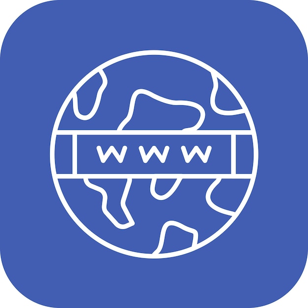 Www icon vector image Can be used for Web Hosting