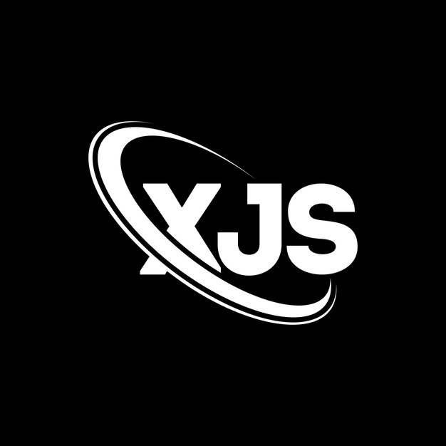 xjs logo xjs letter xjs letter logo design initials xjs logo linked with circle and uppercase monogram logo xjs typography for technology business and real estate brand