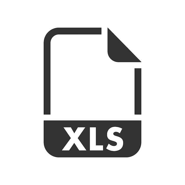 XLS File format icon
