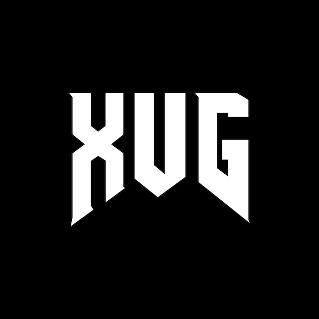 XUG letter logo design for technology company XUG logo design black and white color combination XUG logo XUG vector XUG design XUG icon XUG alphabet XUG typography logo design