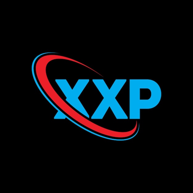 xxp logo xxp letter xxp letter logo design initials xxp logo linked with circle and uppercase monogram logo xxp typography for technology business and real estate brand