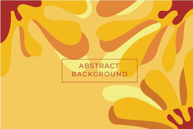 Yellow Abstract Modern Background Design Template
