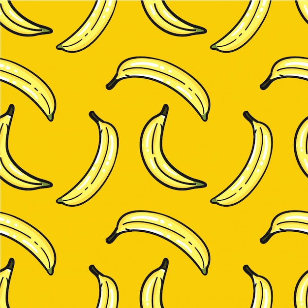 Yellow Banana Pattern