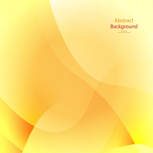 Yellow color background abstract art vector