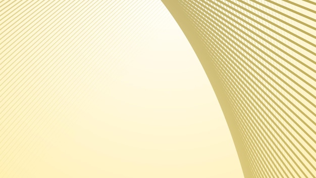 Yellow gradient with curve line abstract background for backdrop