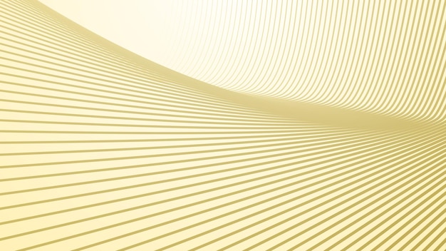 Yellow gradient with curve line abstract background for backdrop